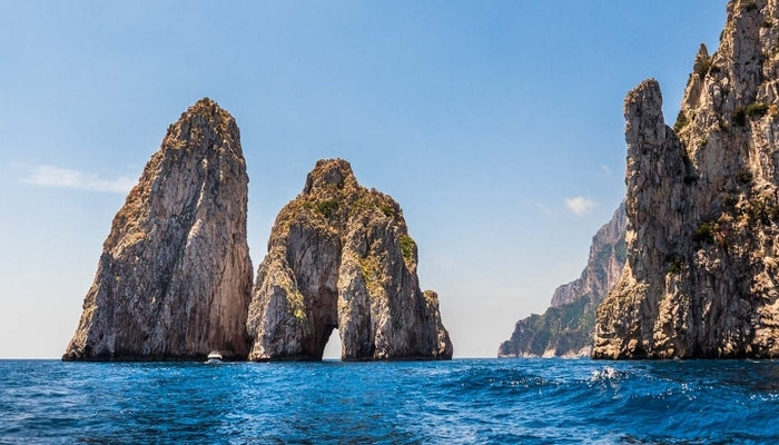 Capri Tour privato di 8 ore Arrivo a Capri e visita via terra Visita alla Grotta Azzurra
