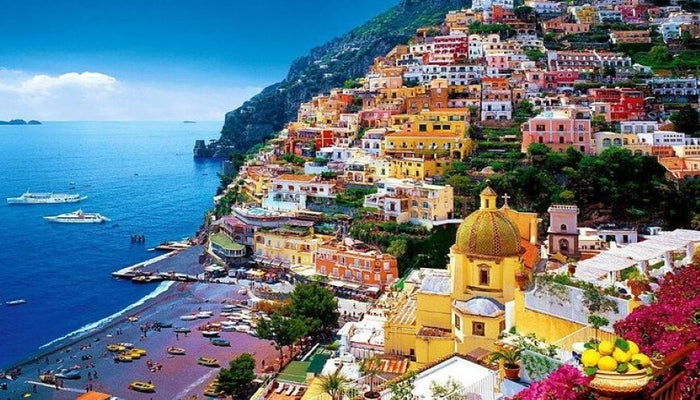 Amalfi e Positano Tour privato di 8 ore Positano e Amalfi visita via terra Furore e Praiano via mare